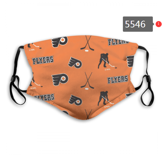 2020 NHL Philadelphia Flyers #4 Dust mask with filter->nhl dust mask->Sports Accessory